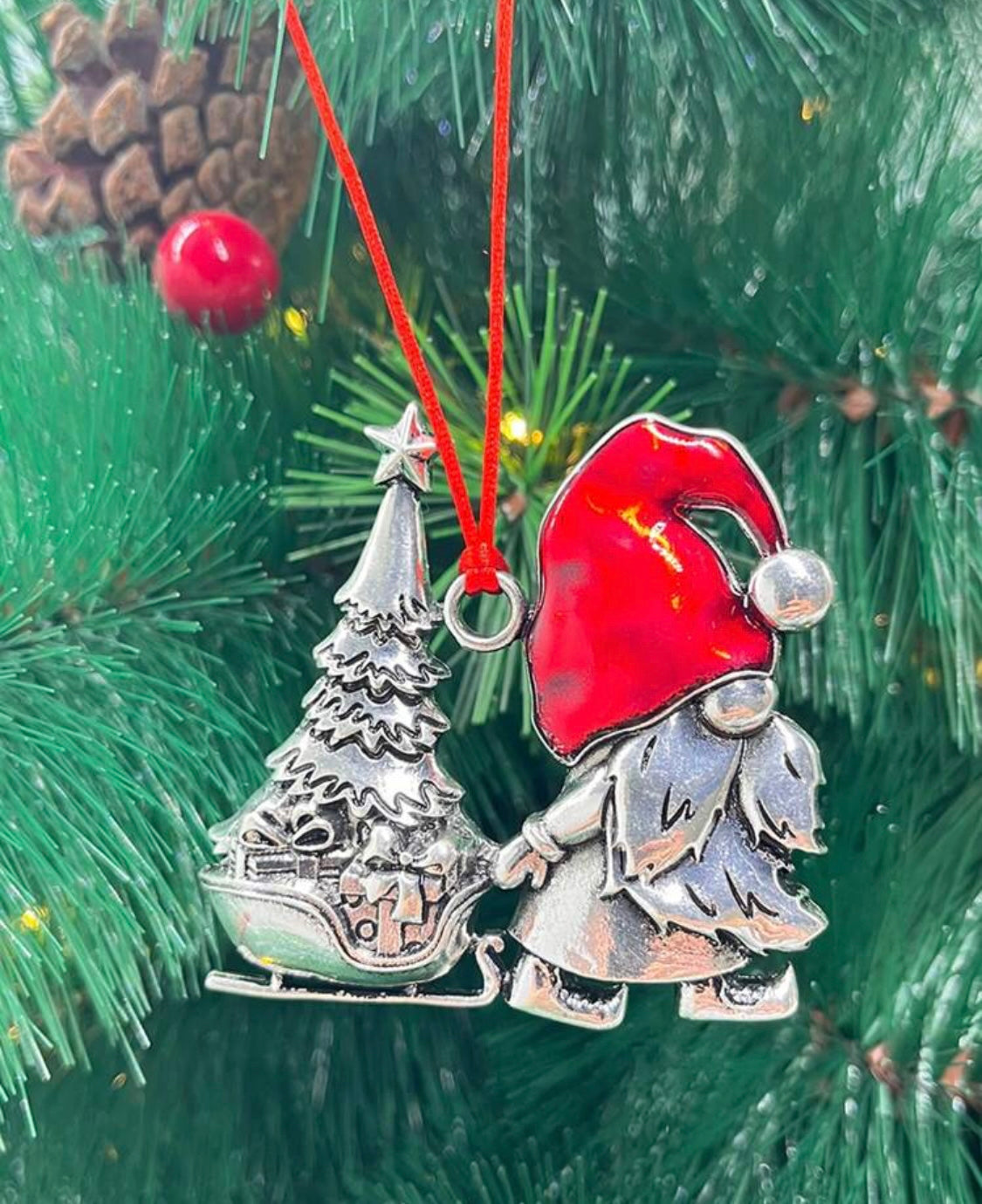 Metal Gonk Tree Decoration