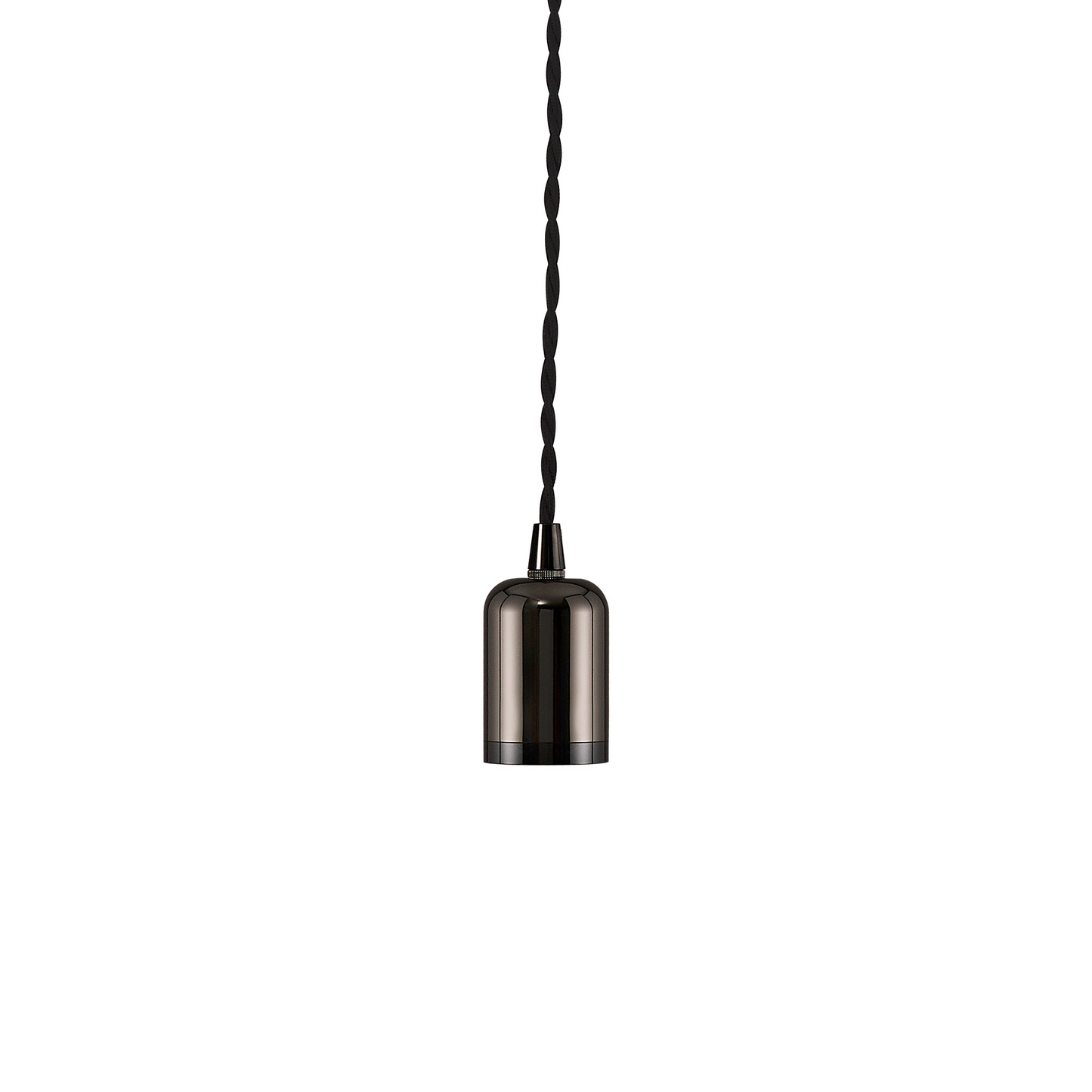 Modern Pre Wired CLASS 2 Metal Pendant Lampholder With Shade Ring