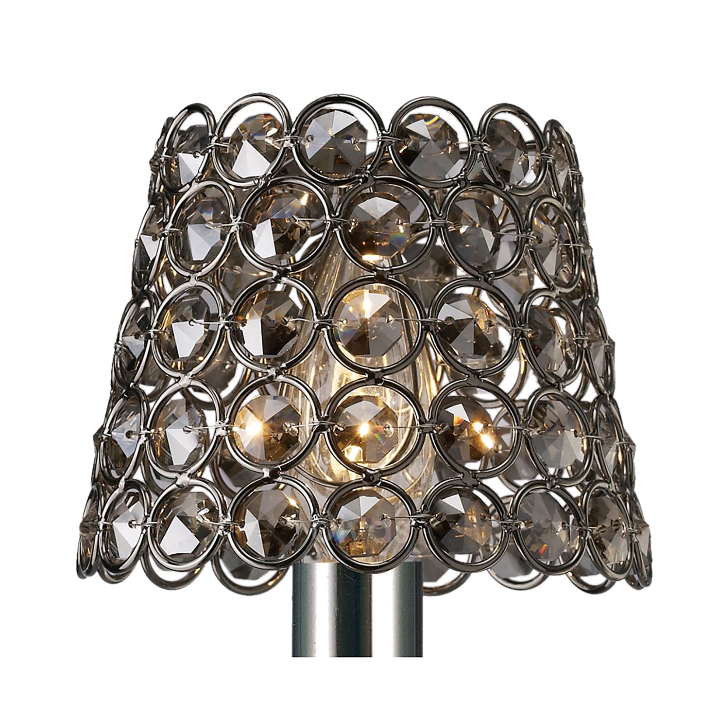 Clip On Crystal Ring Shade