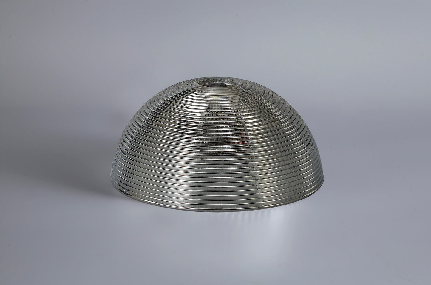 Small Gridded Dome Glass Lampshade