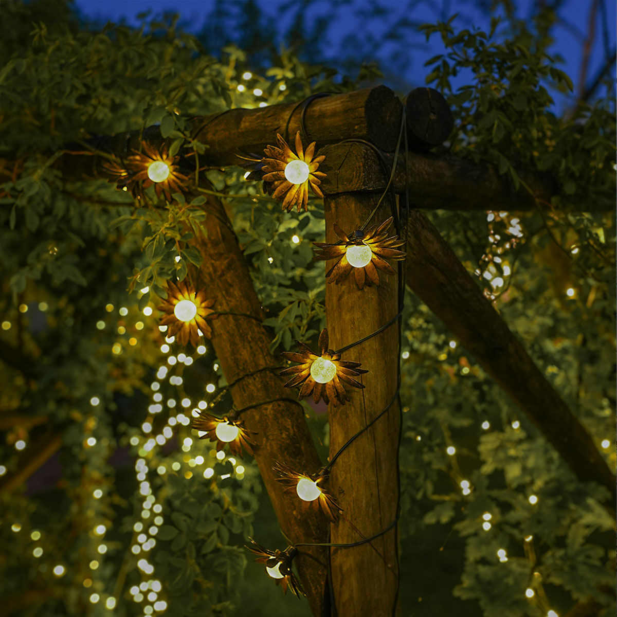 Metal Daisy Lights