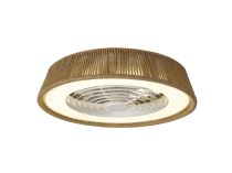 Polynesia LED Dimmable Ceiling Light With Built-In Fan - Remote Control