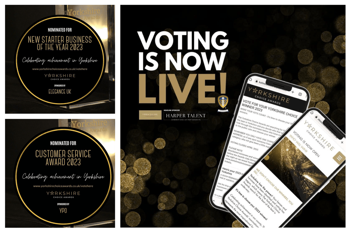 Thank you for your nominations, please vote! - Luminosity Designs Ltd
