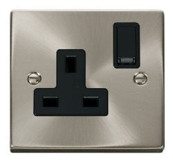 Metal Switches and Sockets - Squared Edge - Luminosity Designs Ltd