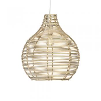 Wels Natural Rattan Eco Friendly East Fit Pendant Shade