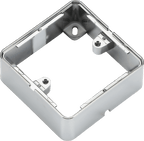 Knightsbridge - 1 Gang Decorative Surface Mount Pattress Box - Luminosity Designs Ltd