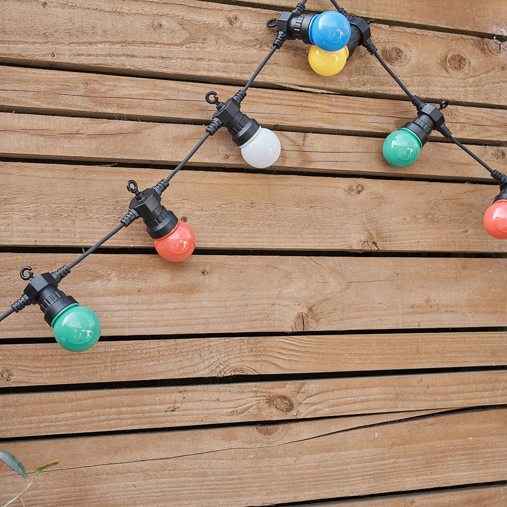 lse - 10 Light Heavy Duty Festoon String - Luminosity Designs Ltd