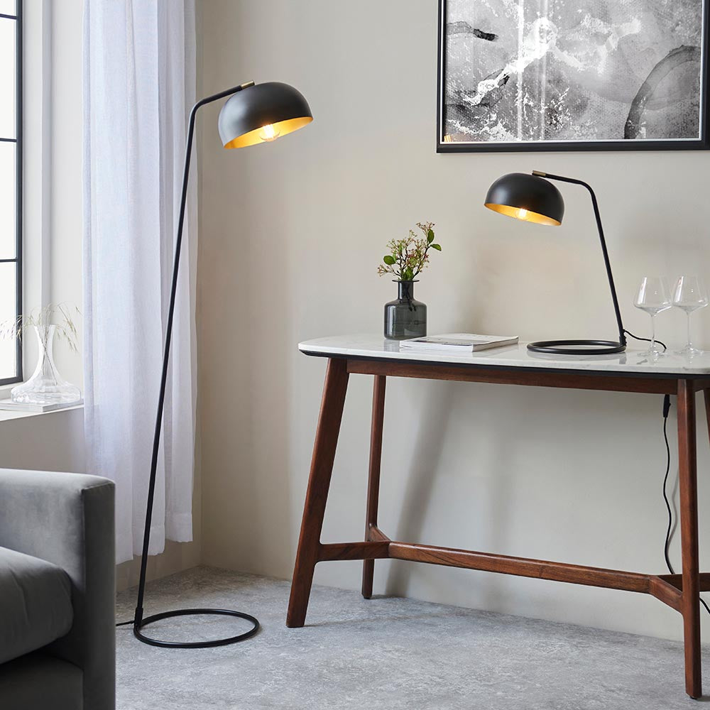 Endon Brair Task Floor Lamp