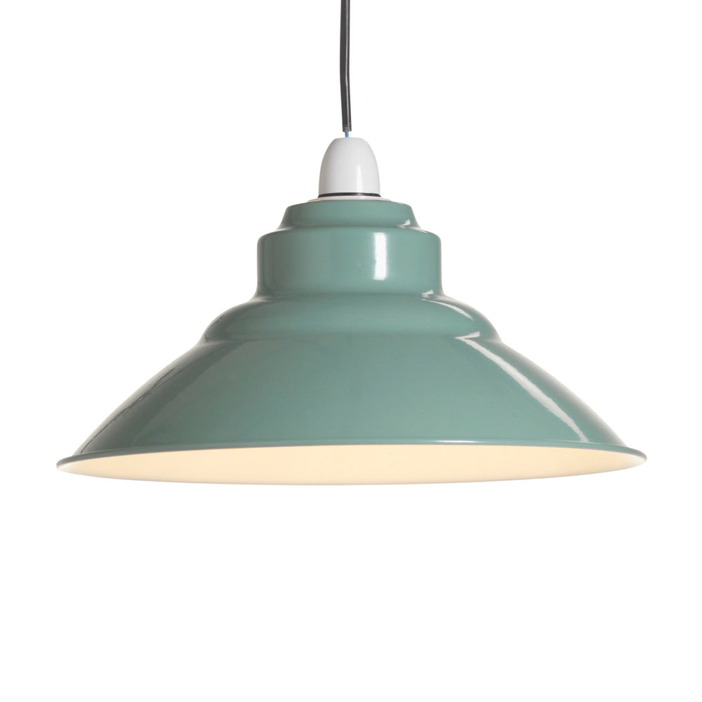 Balor Metal Industrial Style Pendant Shade in A Variety of Colours (Oaks 107)