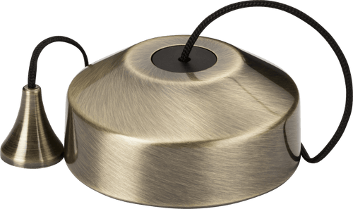 Luminosity Designs Ltd - 10AX 2-way Pull Cord Switch - Antique Brass - Luminosity Designs Ltd
