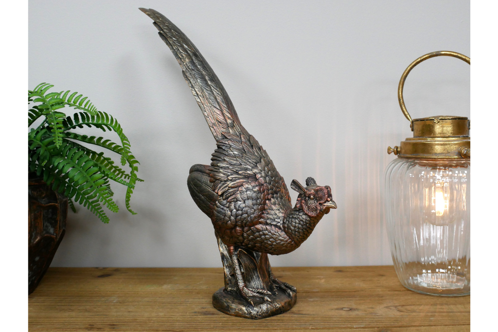 Burnished Bronze Pheasant Ornament