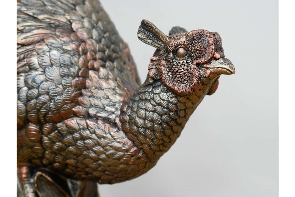 Burnished Bronze Pheasant Ornament