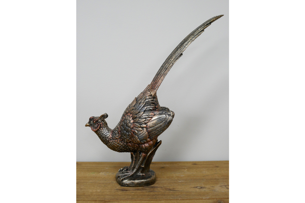 Burnished Bronze Pheasant Ornament