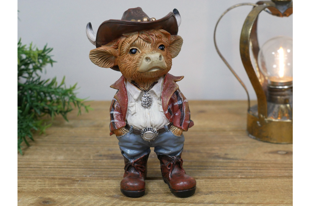 Highland Cowboy Figurine
