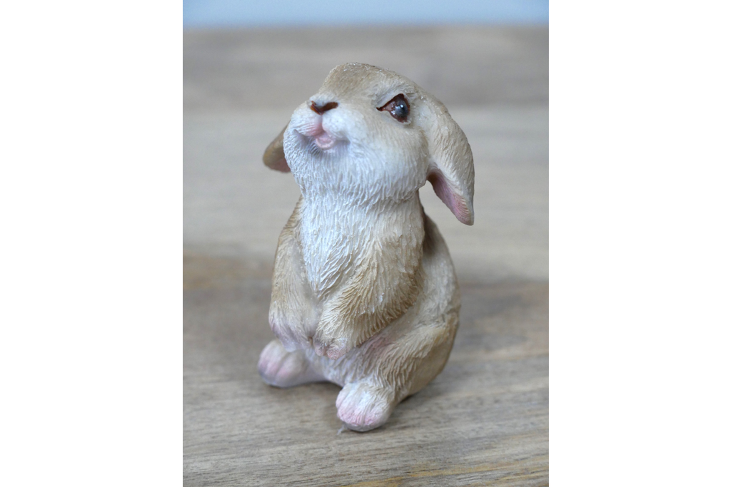 Small Playful Bunny Rabbit Ornaments - 2 Designs Available