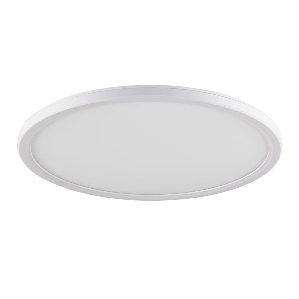 Ceto Slimline Bulkhead 12W CCT Circular Flush Fitting - IP54 Rated