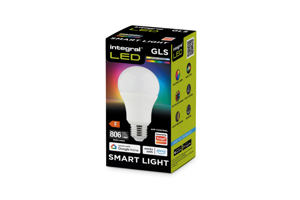 Integral SMART LED ES E27 RGB Bulb - 8.5w