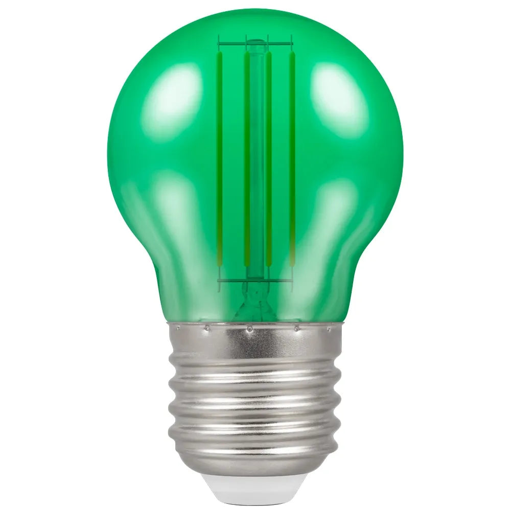 Harlequin Round Coloured Bulbs - 4.5w NON DIMMABLE