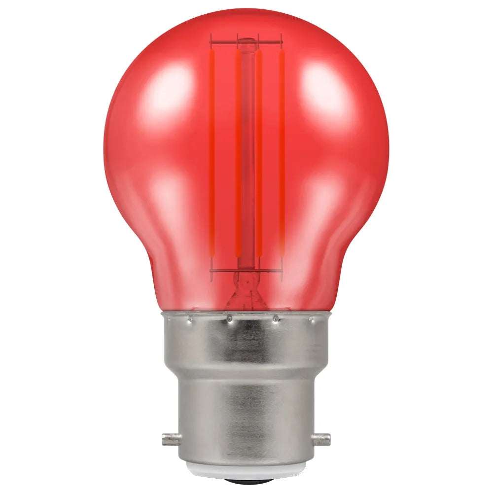 Harlequin Round Coloured Bulbs - 4.5w NON DIMMABLE