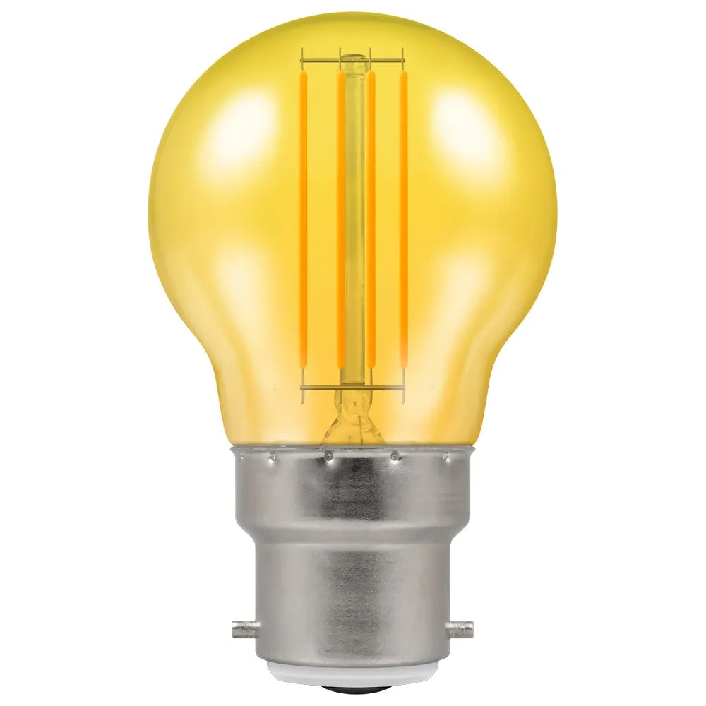 Harlequin Round Coloured Bulbs - 4.5w NON DIMMABLE