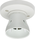 CLEARANCE  - White Plastic T2 HO Batten Holder BC 3-Terminals