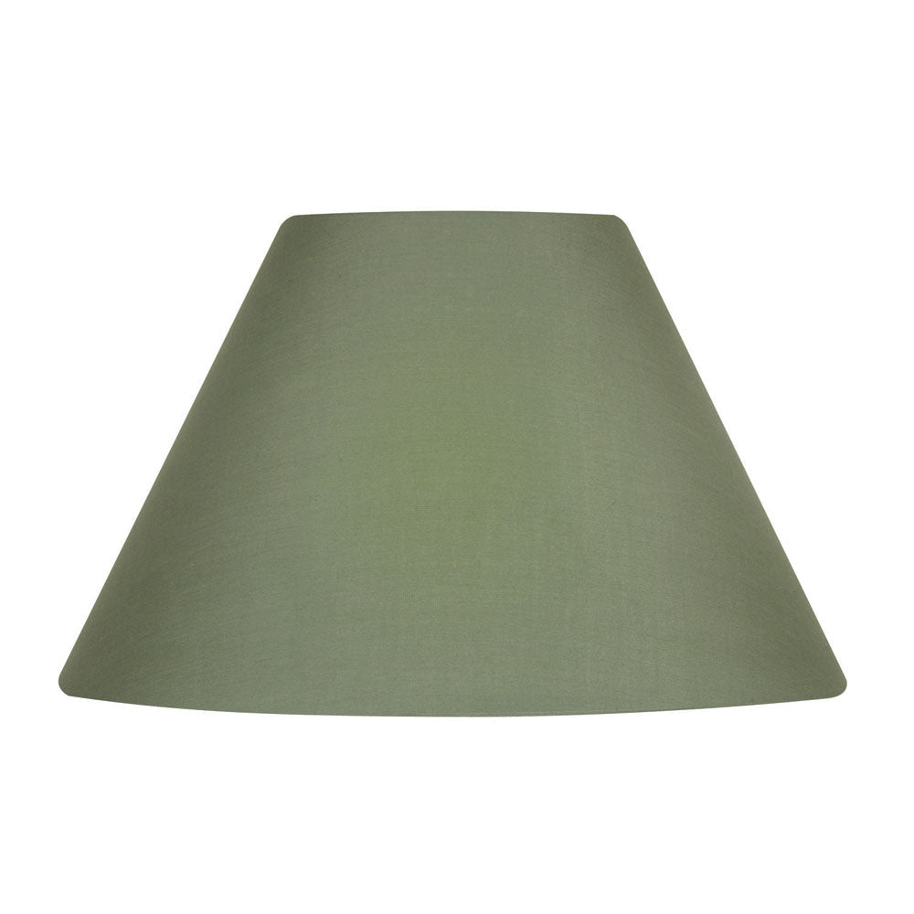 Oaks Lighting - 16" Cotton Coolie Shade with Duplex Ring for use with a Shade Carrier or Spider Fitting - Luminosity Designs Ltd