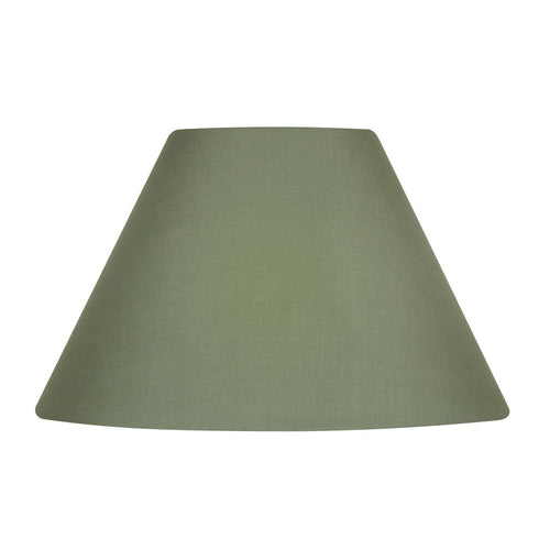 Oaks Lighting - 16" Cotton Coolie Shade with Duplex Ring for use with a Shade Carrier or Spider Fitting - Luminosity Designs Ltd