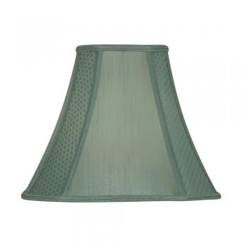 Oaks Lighting - 16" Empire Squared Faux Silk Lined Lampshade With Duplex Ring for Larger Table Lamps - Luminosity Designs Ltd