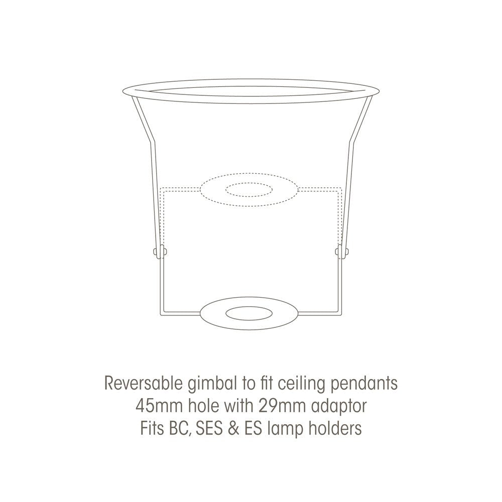 16" Oaks Faux Silk Box Pleated Traditional Shaped Shade With Duplex Ring (S650) - Luminosity Designs Ltd