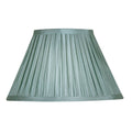 16" Oaks Faux Silk Box Pleated Traditional Shaped Shade With Duplex Ring (S650) - Luminosity Designs Ltd
