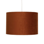 Oaks Lighting - 16" Velvet Drum Shade - Luminosity Designs Ltd