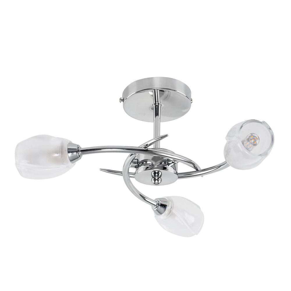 Mya 3 Light Flush Fitting