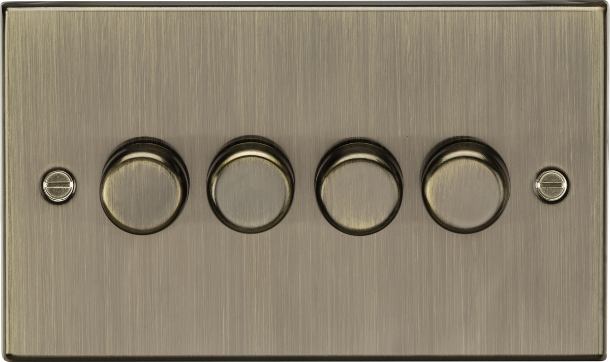 Squared Edge 4G 2-way 10-200W (5-150W LED) Intelligent dimmer