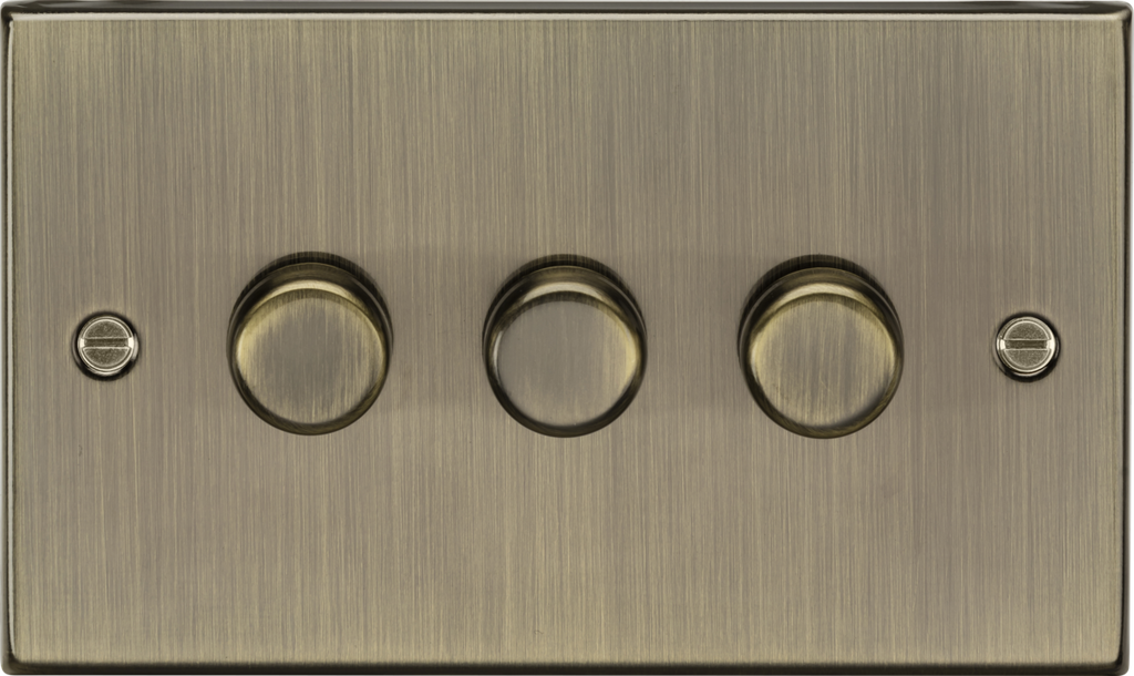 Squared Edge 3G 2-way 10-200W (5-150W LED) Intelligent dimmer