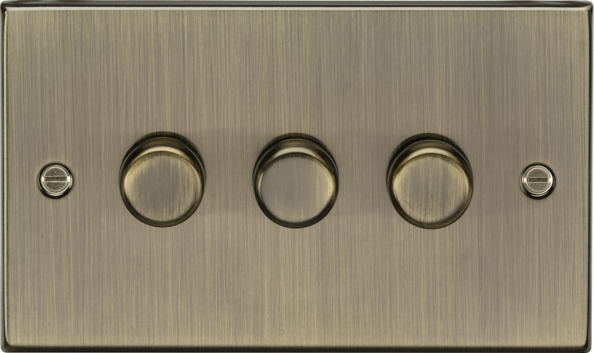 Squared Edge 3G 2-way 10-200W (5-150W LED) Intelligent dimmer