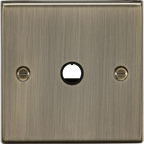 Squared Edge 20A Flex Outlet Plate
