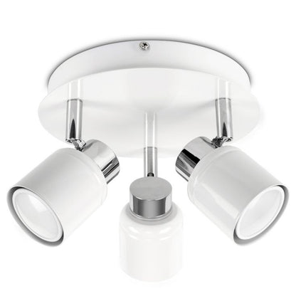 Benton IP44 Rated Bathroom Circular Spotlight Ceiling Light