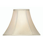 Oaks Lighting - 20" Empire Faux Silk Lined Lampshade With Duplex Ring For Floor Lamps - Luminosity Designs Ltd
