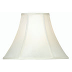 Oaks Lighting - 20" Empire Faux Silk Lined Lampshade With Duplex Ring For Floor Lamps - Luminosity Designs Ltd
