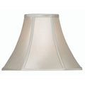Oaks Lighting - 20" Empire Faux Silk Lined Lampshade With Duplex Ring For Floor Lamps - Luminosity Designs Ltd