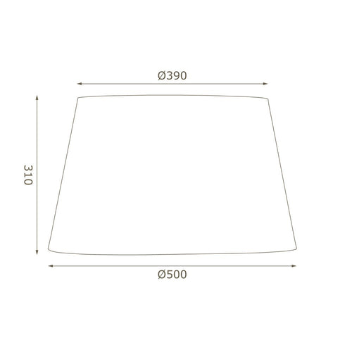Luminosity Designs Ltd - 20" Floor Lamp Drum Shade Set - Shade and Carrier included - Luminosity Designs Ltd