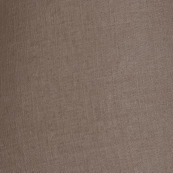 Oaks Lighting - 20" Linen Drum Shade with Duplex Ring - Luminosity Designs Ltd