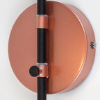 Holden Black and Copper Swing Arm Wall Light