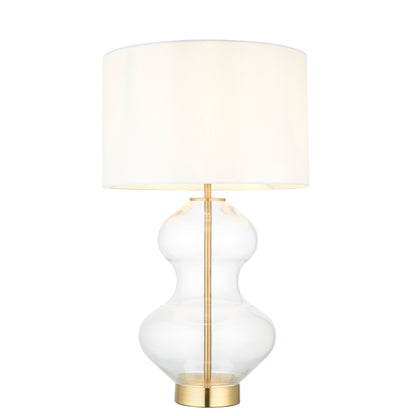 Sherman Curved Glass Touch Table Lamp