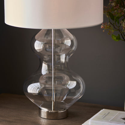 Sherman Curved Glass Touch Table Lamp