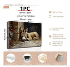 Donkey in Stable Art Print