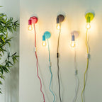 Jordy Simple Colour Pop Plug In Wall Light