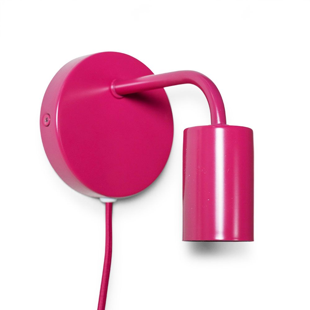 Jordy Simple Colour Pop Plug In Wall Light