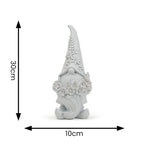 Gerald the Gonk IP44 Grey Outdoor Solar Light