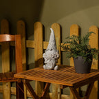 Gerald the Gonk IP44 Grey Outdoor Solar Light